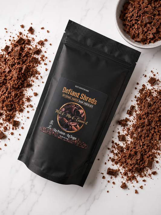 Defiant Shreds - Dark Chocolate - 8oz