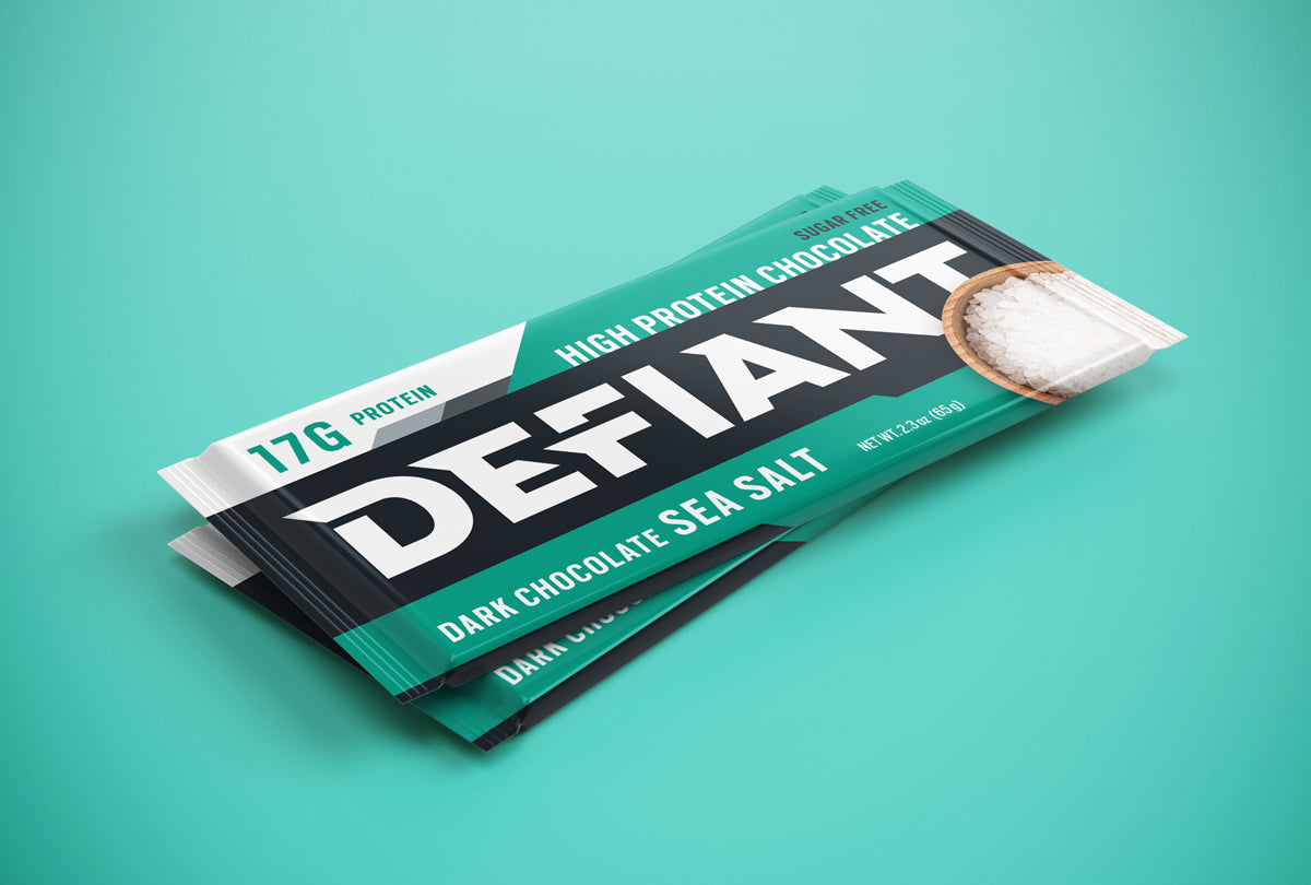 High Protein Dark Chocolate Sea Salt