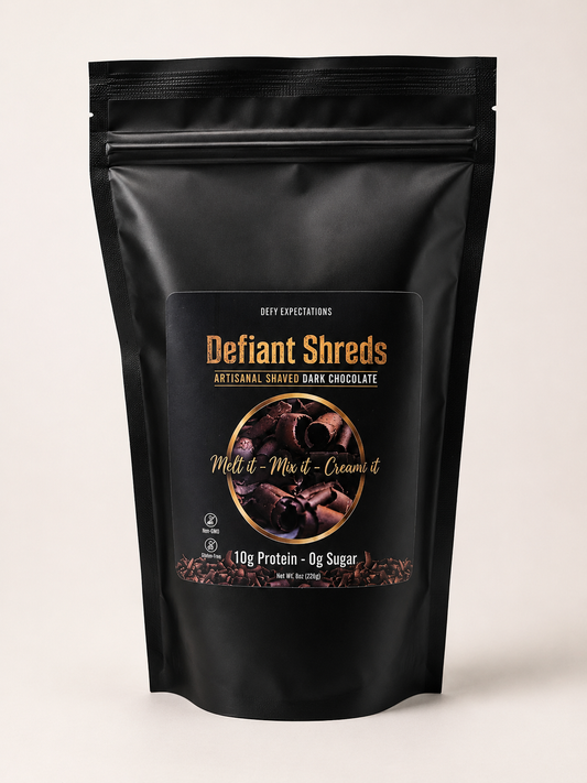 Defiant Shreds - Dark Chocolate - 8oz
